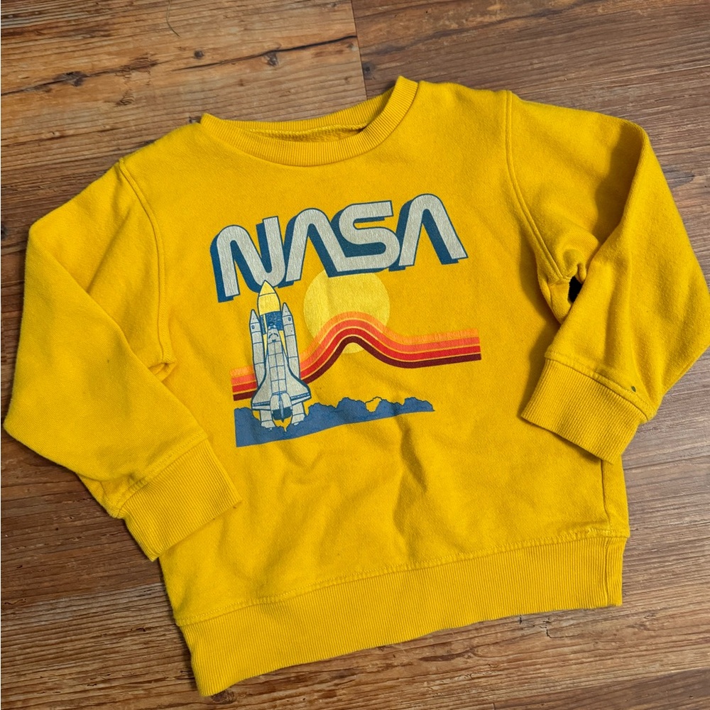 NASA retro-look sweatshirt - Size 5T